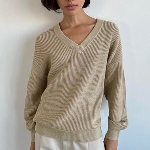 NWT Aritzia Tna Beacon Sweater in Olive Beige